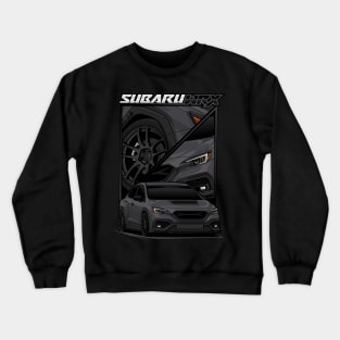 VB WRX in Magnetite Gray Crewneck Sweatshirt